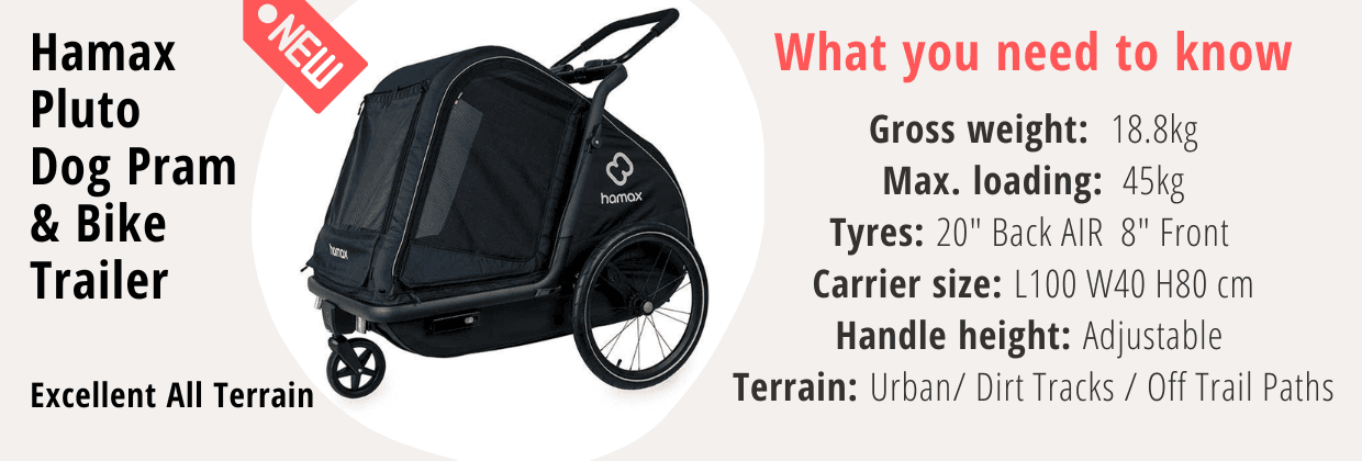 Hamax large Pluto dog stroller Hamax large Pluto dog stroller